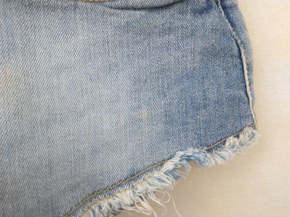 Vintage Superdry Blue Denim Pixie Dungarees Shorts Size XS - Picture 6 of 14